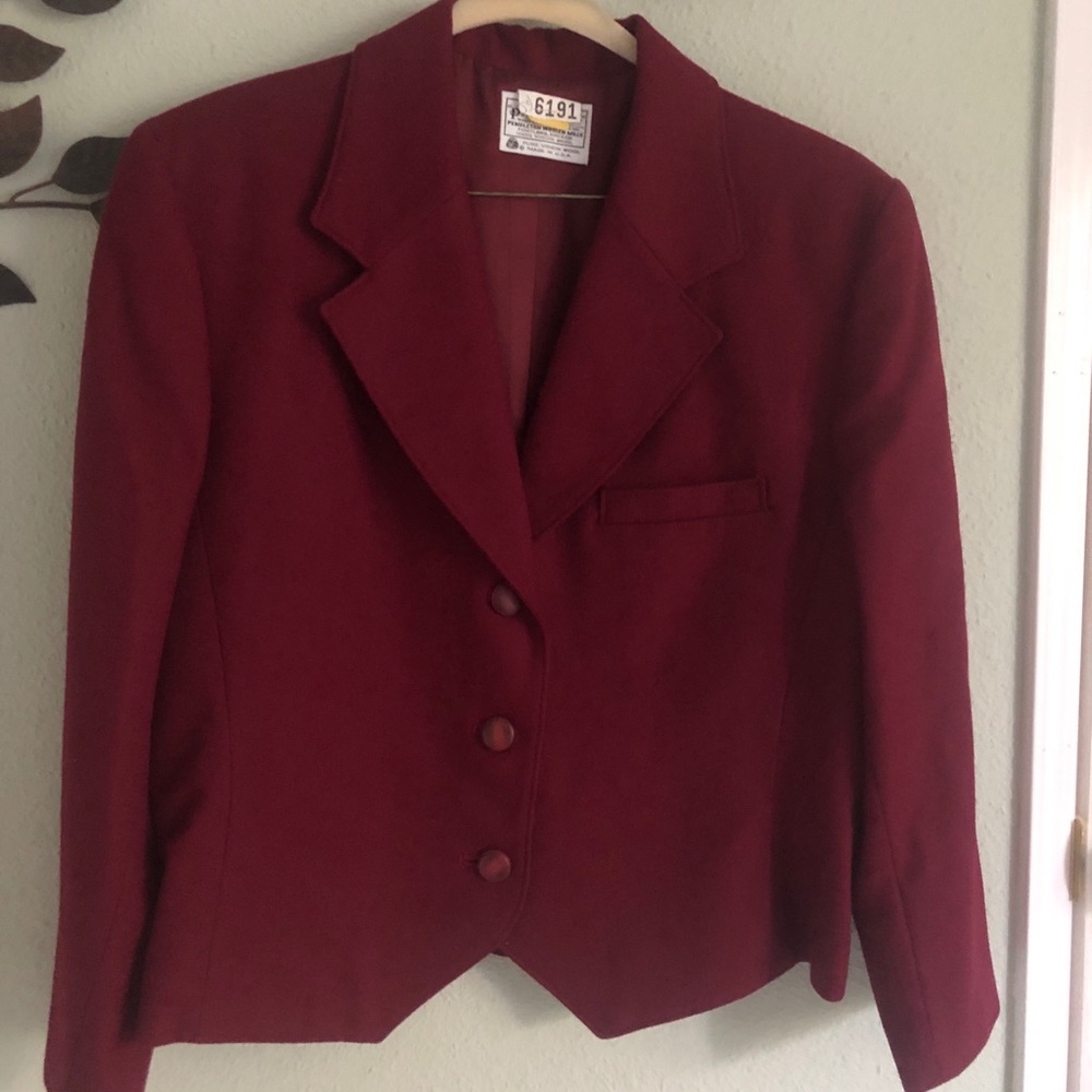 Vintage Pendleton Pant Suit